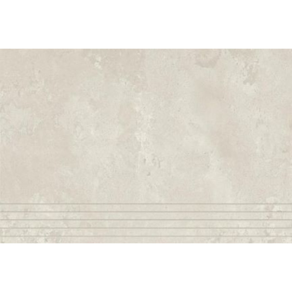 Agrob Buchtal Kiano 431938 elfenbein weiß matt 30x60 cm Rillenstufe