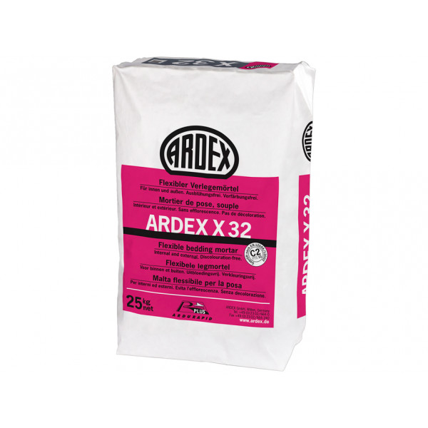 ARDEX X 32 Flexibler Verlegemörtel 25 Kg