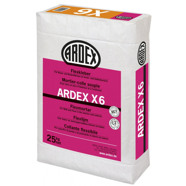ARDEX X 6 Flexkleber 25 Kg