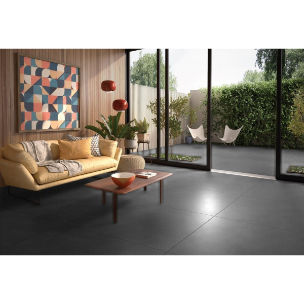 RAK Ceramics Gems/ Lounge Bodenfliese black matt 60x60 cm