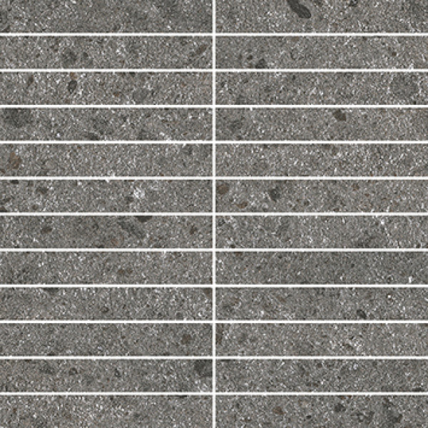 Villeroy & Boch Aberdeen 2,5x15 Mosaik slate grey matt 30x30 cm