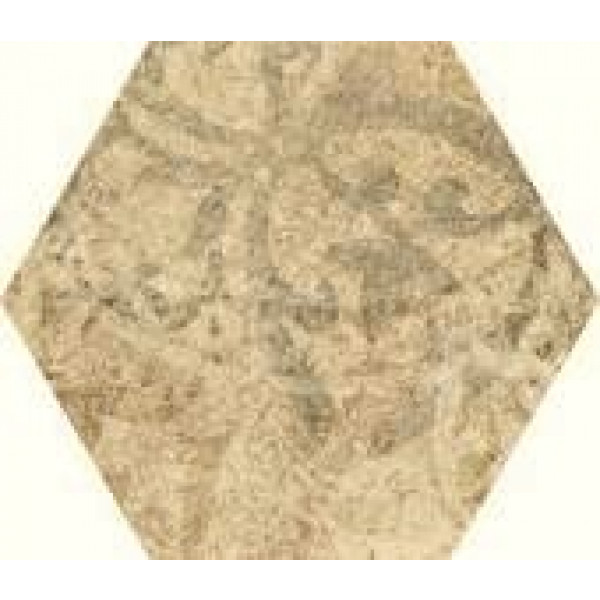 Villeroy & Boch PIER 45 Hexagon Dekorfliese Boden rusty grey 2016 BR85 matt 15x15 cm
