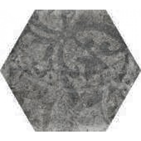 Villeroy & Boch PIER 45 Hexagon Dekorfliese Boden smokey black 2016 BR95 matt 15x15 cm