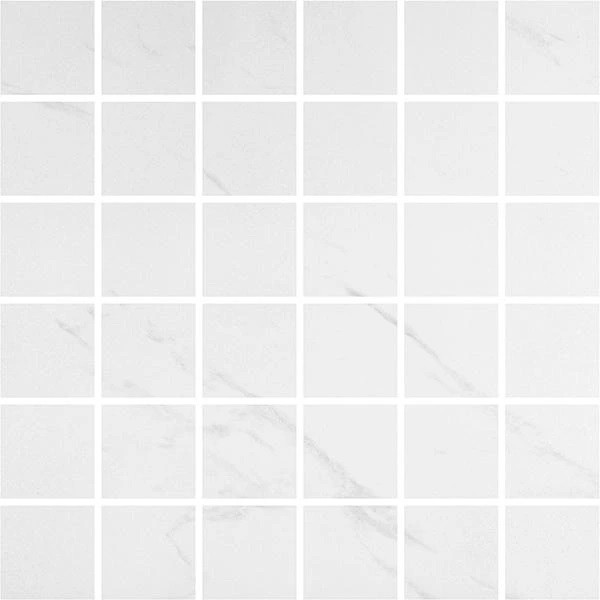 Steuler Marble Mosaik weiß-grau poliert 30x30 cm