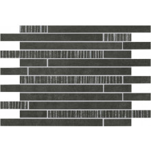 Agrob Buchtal Alcina Bordüre Sola graphit strukturiert 24,3x43,8 cm