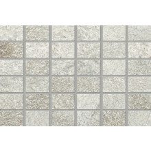 Agrob Buchtal Quarzit Mosaik weißgrau matt 5x5 cm