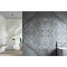 Arte Casa Marea Bodenfliesen Marmoroptik dunkelgrau poliert 120x240 cm