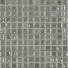 Jasba Amano Mosaik mittelgrau glänzend 32x32 cm