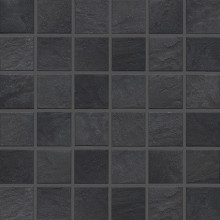 Jasba Basic Stone Mosaik Secura schwarz matt 32x32 cm