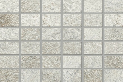 Agrob Buchtal Quarzit Mosaik weißgrau matt 5x5 cm