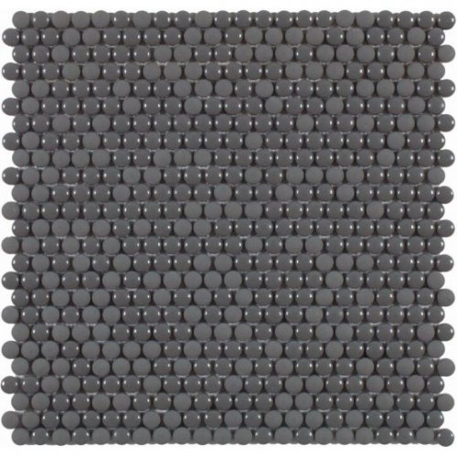 Dune vitra Dots grey Mosaik grau glänzend/matt 28x28 cm