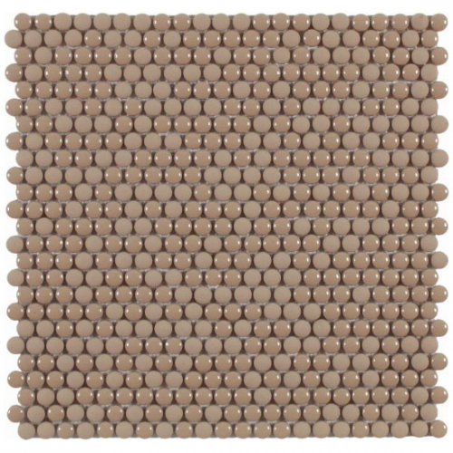 Dune vitra Dots warm Mosaik braun glänzend/matt 28x28 cm