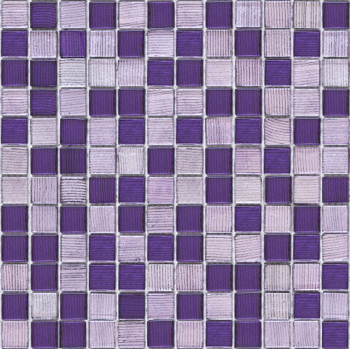 Bärwolf  Fineline Glasmosaik purple natur 30x30 cm