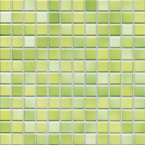 Jasba Fresh Mosaik lime green-mix glänzend 32x32 cm