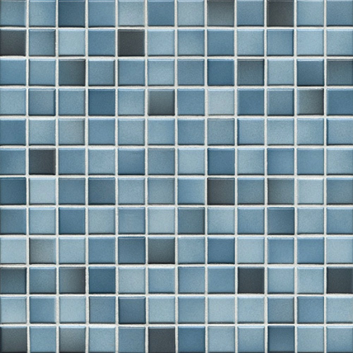 Jasba Fresh Mosaik denim blue-mix glänzend 32x32 cm