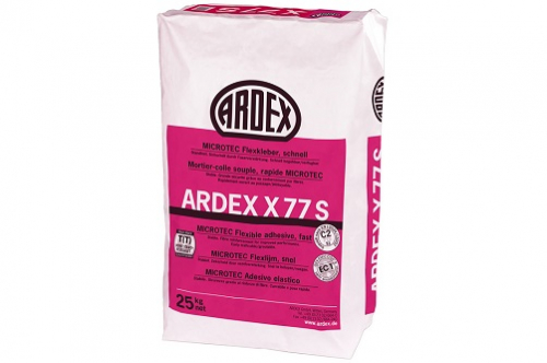 ARDEX X 77 S MICROTEC Flexkleber schnell 25 Kg