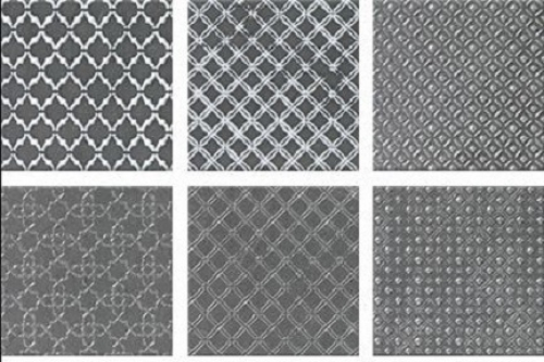 Steuler Slate Dekorationsset ,,Quadrat dekoriert´´ 9-teilig Schieferfliese schiefer matt 37.5x37.5 cm