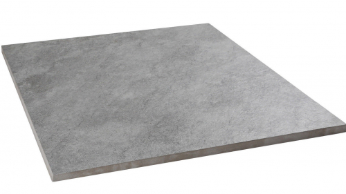 Terrassenplatten Sonderposten Sierra Outdoor grey 60x60x2 cm Schieferoptik matt R11
