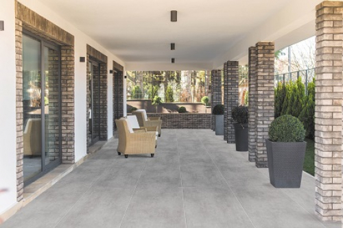 Arte Casa Street Outdoor Terrassenplatten Betonoptik grey matt 100x100x2 cm
