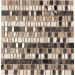 Dune Material-Mix-Mosaik Luxor 186725 creme/kupfer 30x30 cm