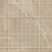 Tau Ceramics Crotone Mosaik Marmoroptik tan poliert 30x30 cm