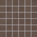 Agrob Buchtal Unique 5x5 Mosaik dunkelbraun eben,vergütet 30x30 cm