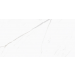 Tau Ceramics Baranello Bodenfliese Marmoroptik weiß poliert / glänzend 60x120 cm