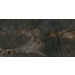 Tau Ceramics Mainstone Bodenfliese Marmoroptik schwarz poliert 60x120 cm