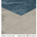 Villeroy & Boch Cadiz Randplatte - Innenecke (2-teilig) Quadrat Kalksteinoptik chalk multicolour matt 60x60x2 cm