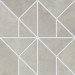 Agrob Buchtal Stories Mosaik Tangram concrete 363357 matt unglasiert kalibriert 30x30 cm