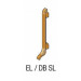Schlüter Designbase SL AEEB/EK Endkappe Links Aluminium eloxiert gebürstet Höhe: 60 mm
