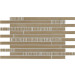 Agrob Buchtal Alcina Bordüre Sola lehmbraun strukturiert 24,3x43,8 cm