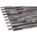 Arte Casa Stripes Mosaik 30x30 brushed silver-grey-graphit mix