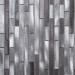 Arte Casa Stripes Mosaik 30x30 brushed silver-grey-graphit mix