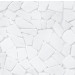Bärwolf Crush Natursteinmosaik white matt 30x30 cm