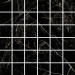 Tau Ceramics Portloren Mosaik Marmoroptik schwarz poliert glänzend 30x30 cm