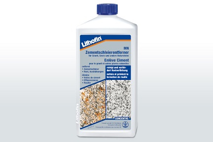 Lithofin  MN Zementschleier- und Rostentferner für Granit, Gneis u.a. Natursteine ( 1 Liter )