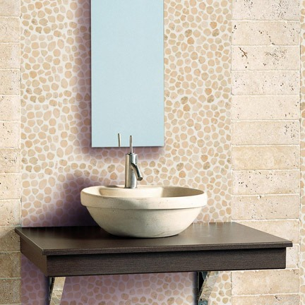 Dune Stone Mosaics Dekor-Mosaik Trencadis Alpaca matt 26x26 cm - Moderne Wandfliese mit einzigartigem Design