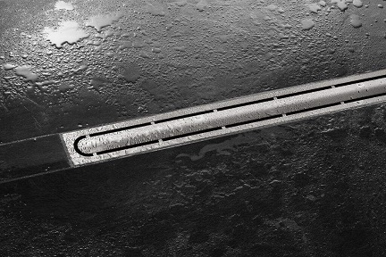 Schlüter-KERDI-LINE-IF-G EB 1,2m Konturrahmen mit Abdeckung Pure