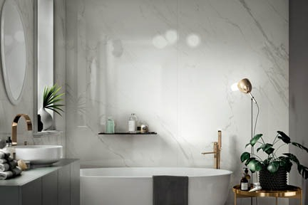 Mirage Jewels Bodenfliese Marmoroptik statuario venato matt 60x60 cm