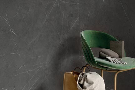 Mirage Jolie Bodenfliese Marmoroptik pietra grey glänzend 60x120 cm