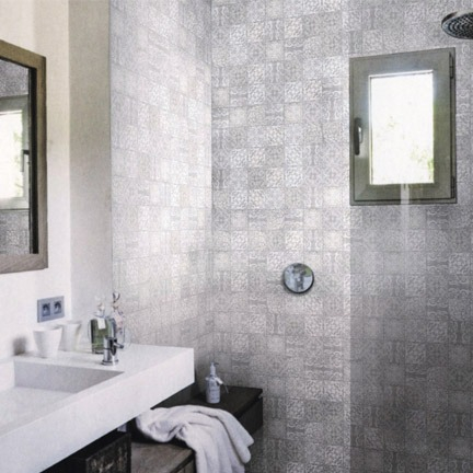 Steinmetz Renaissance Dekor-Mosaik Grey Matt 30x30 cm – Graue Mosaikfliesen für moderne Wand- und Bodenverkleidungen