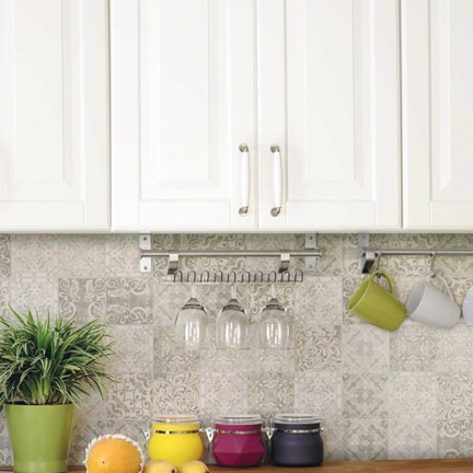 Steinmetz Renaissance Dekor-Mosaik Grey Mix Matt 30x30 cm – Graue Mosaikfliesen für zeitgemäße Wohnräume