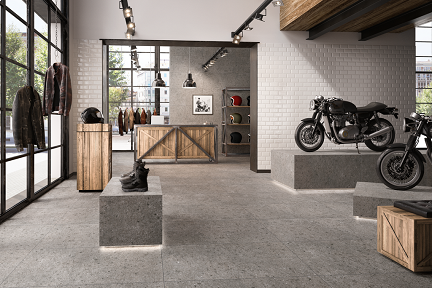 Villeroy und Boch Aberdeen Bodenfliese slate grey matt 30x60 cm