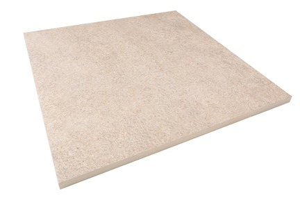 Villeroy & Boch Bourgogna Terrassenplatte Steinoptik beige matt 80x80x2 cm