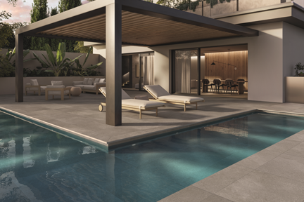 Villeroy & Boch Lucca Terassenplatte Steinoptik stone matt 80x80 cm